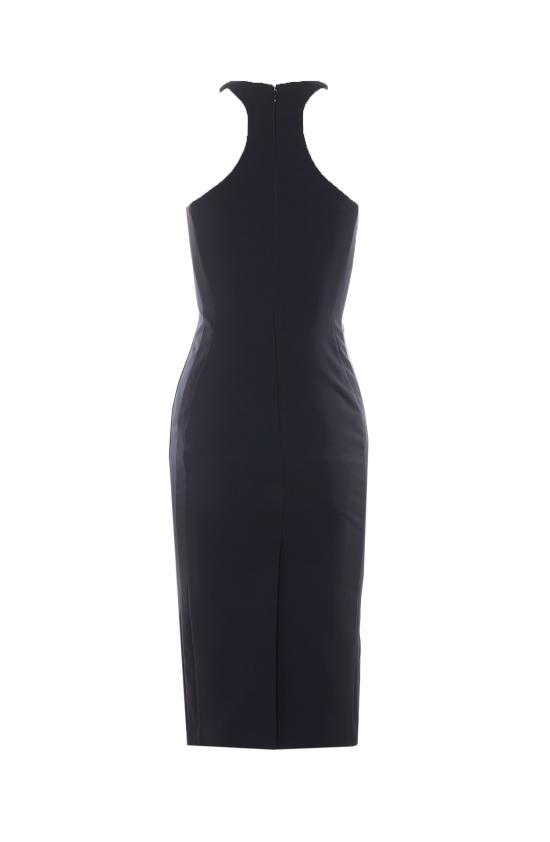 26SS 엘리자베타프랜치 미디 원피스 AB91761E2 110 Black - ELISABETTA FRANCHI