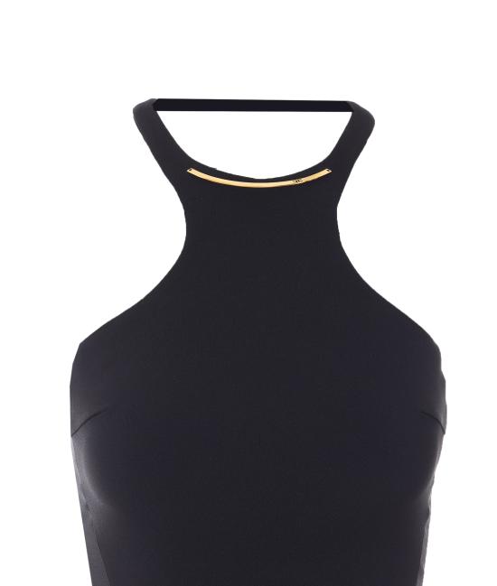 26SS 엘리자베타프랜치 미디 원피스 AB91761E2 110 Black - ELISABETTA FRANCHI