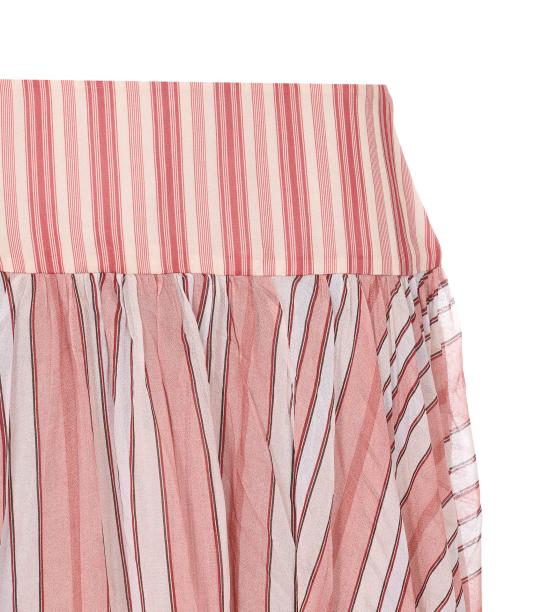 26SS 짐머만 미디 스커트 7223SC261 REST Red - ZIMMERMANN