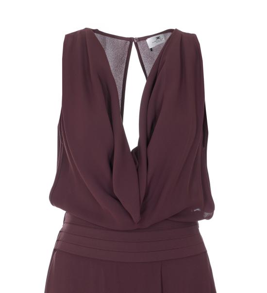 26SS 엘리자베타프랜치 미디 원피스 AB88461E2 644 Red - ELISABETTA FRANCHI