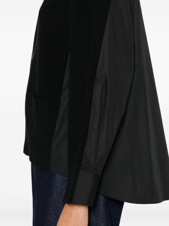 26SS 사카이 가디건 SCW 332 002 Black - SACAI