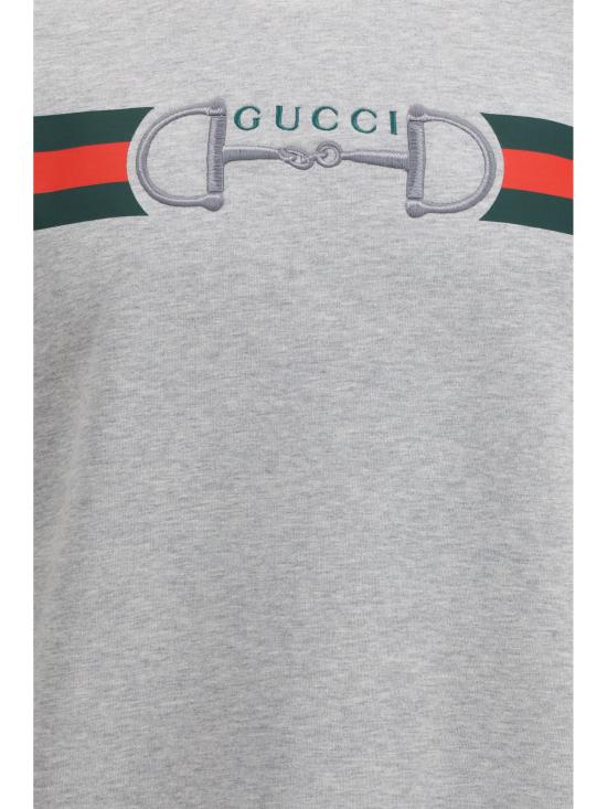 26SS 구찌 후드 티셔츠 848737XJHOK 1056 GREY - GUCCI