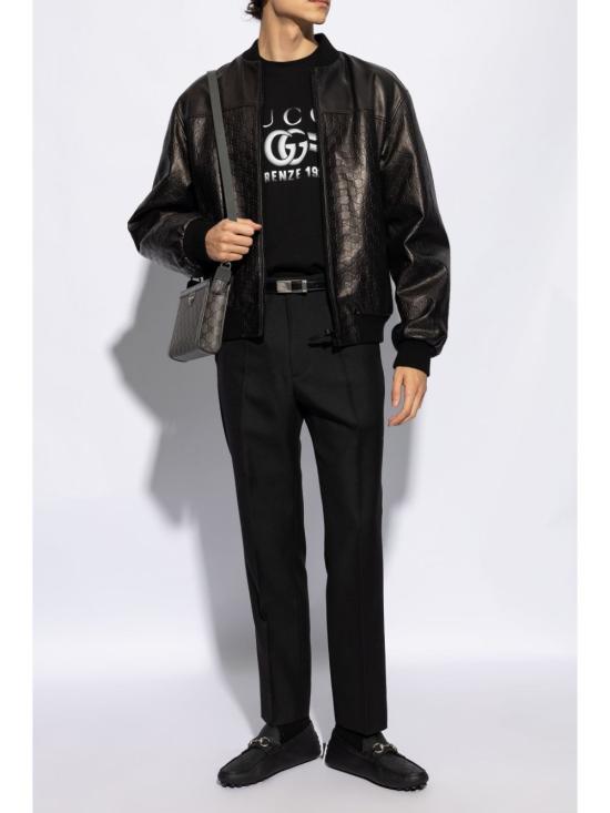 26SS 구찌 드라이버 홀스빗 765859AADQ4 1000 BLACK - GUCCI