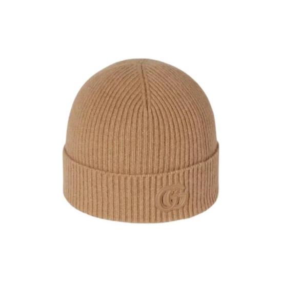  구찌 캐시미어 패치 비니 834190 3GAC0 9800 BEIGE DOM - GUCCI