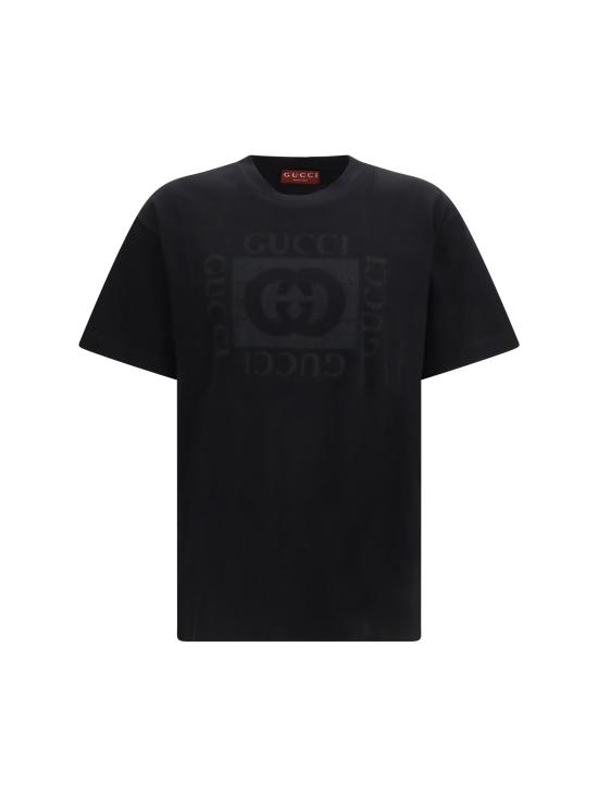 26SS 구찌 반팔 티셔츠 855021XJHOD 1152 BLACK