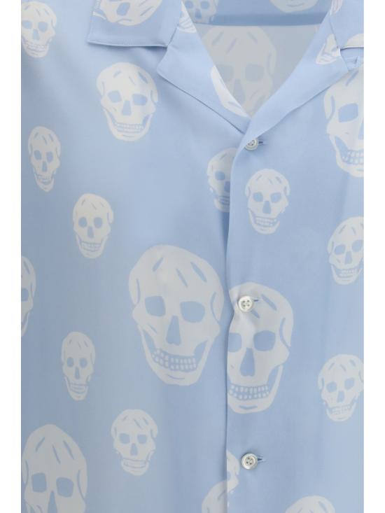 26SS 알렉산더 맥퀸 긴팔 셔츠 847304QRACU 4602 LIGHT BLUE - ALEXANDER MCQUEEN