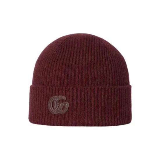 25FW 구찌 캐시미어 패치 비니 8341903GAC06100 BORDEAUX DOM