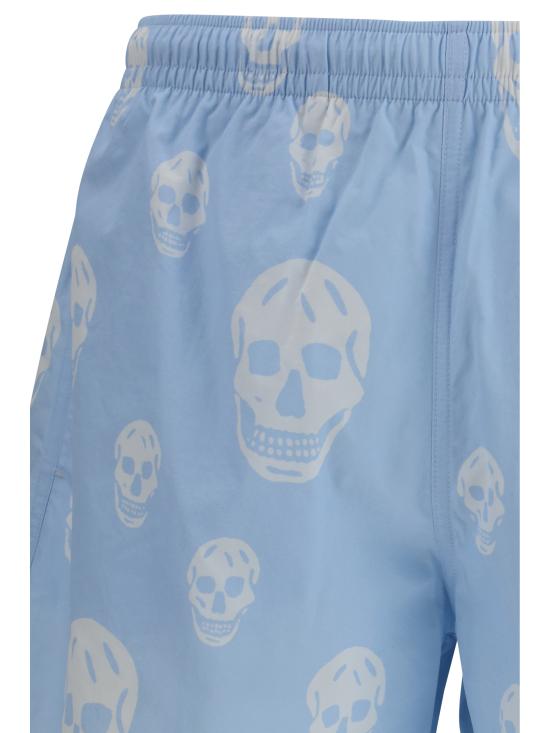 26SS 알렉산더 맥퀸 숏팬츠 8472614419Q 4977 LIGHT BLUE - ALEXANDER MCQUEEN