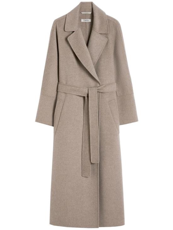 26SS 에스막스마라 코트 2619011021600 058 EARTH MELANGE BROWN