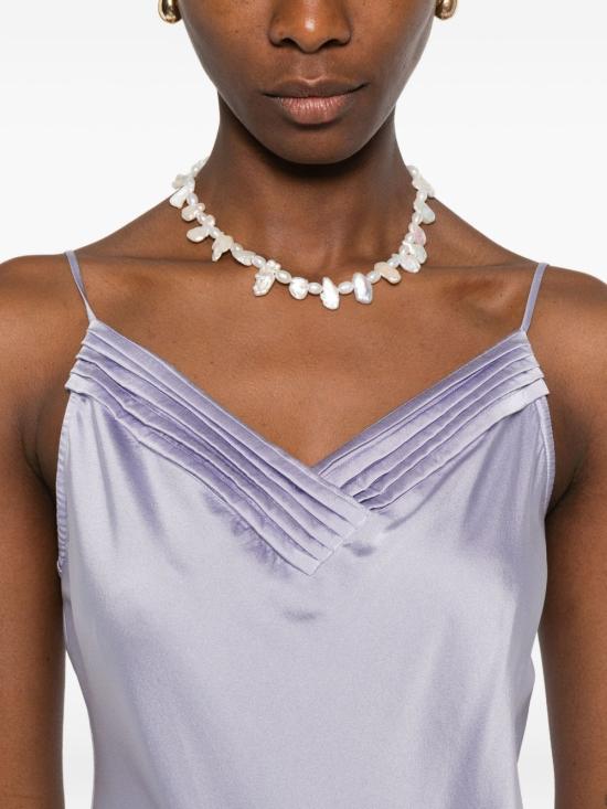 26SS 포르테포르테 바디수트 티셔츠 14586 MYLINGERIELILAC Lilac - FORTE FORTE