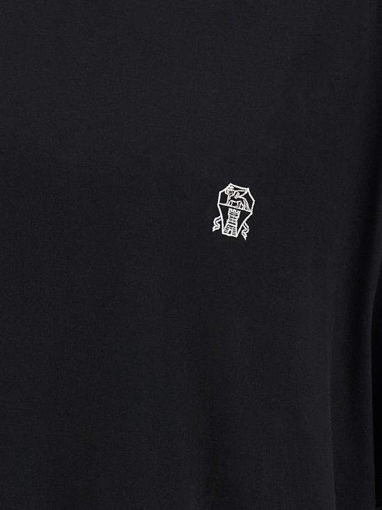 26SS 브루넬로 쿠치넬리 레이어링 코튼 저지 크루넥 티셔츠 M0B137451GCCB75 - BRUNELLO CUCINELLI