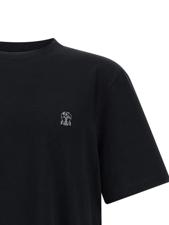 26SS 브루넬로 쿠치넬리 코튼 저지 크루넥 티셔츠 M0B138440CSQ44 - BRUNELLO CUCINELLI