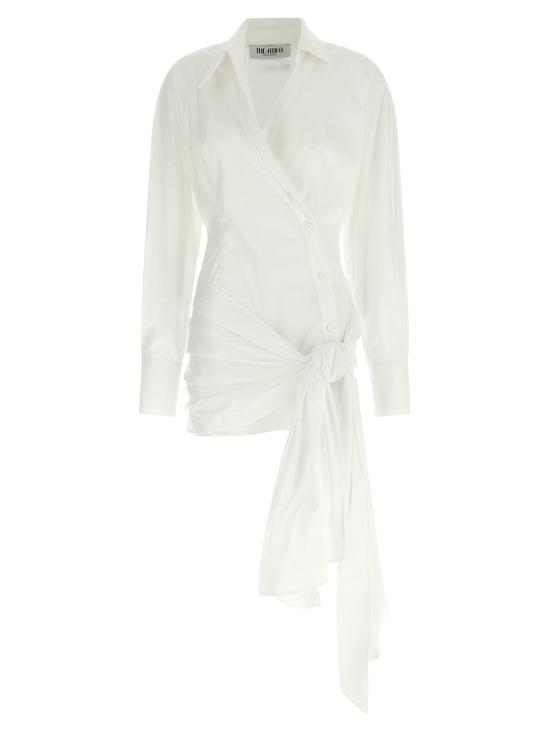 26SS 디 아티코 숏 원피스 260WCA00464001 White