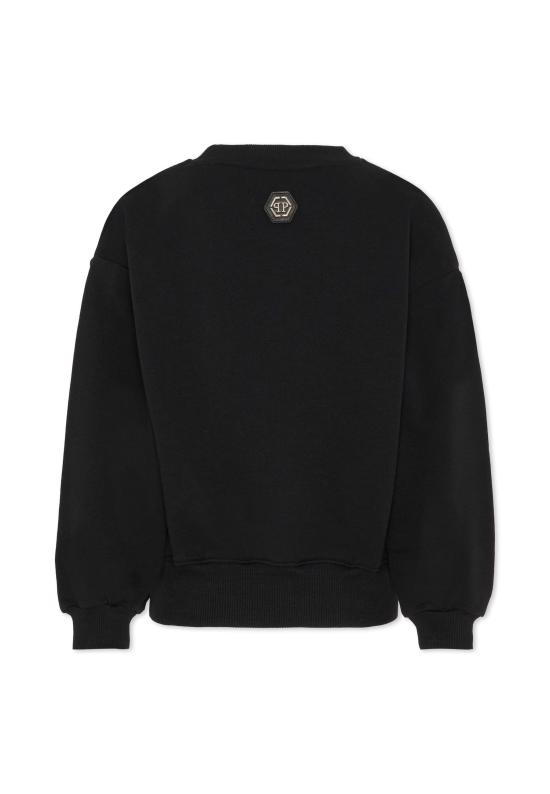 26SS [키즈] 필립 플레인 폴로 셔츠 S6PHJGSW156 110 BLACK - PHILIPP PLEIN