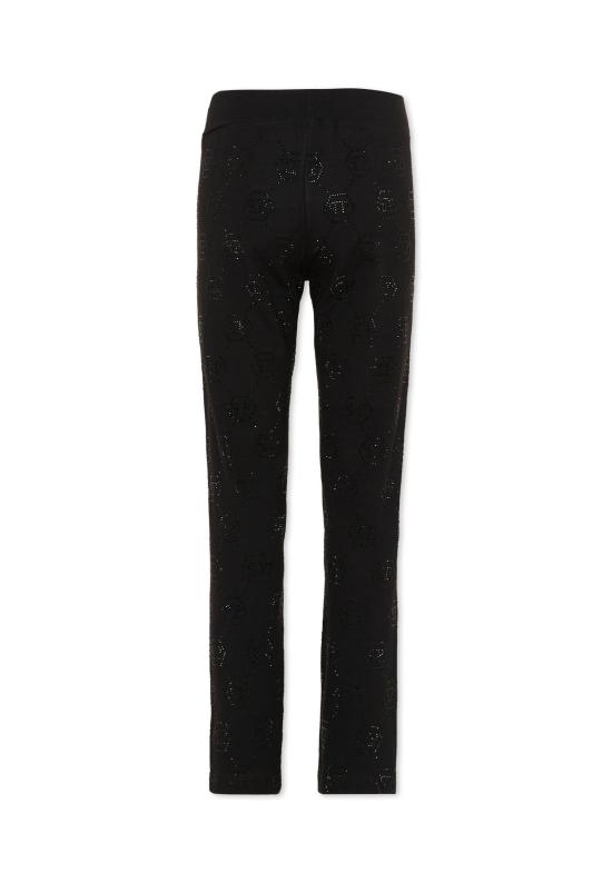 26SS [키즈] 필립 플레인 레깅스 S6PHJGLG206 110 BLACK - PHILIPP PLEIN