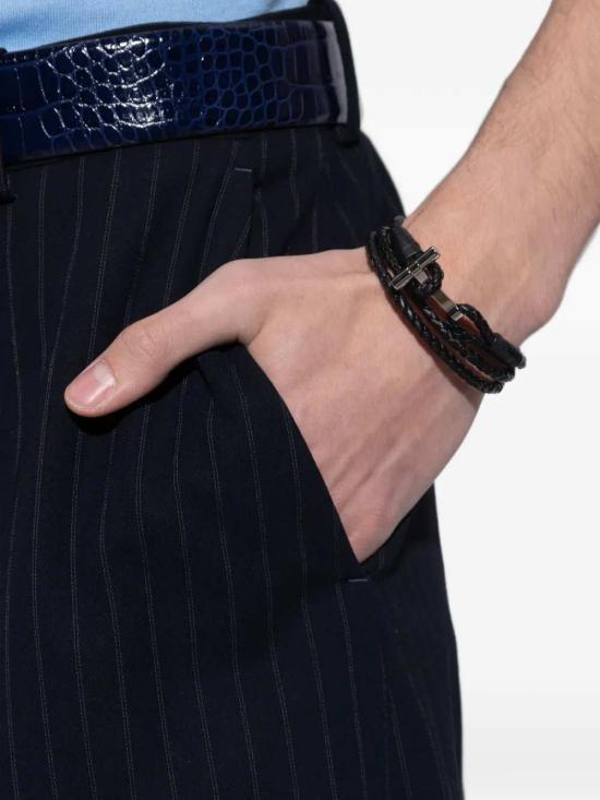 26SS 톰포드 브레이슬릿 JM005ICL002SNAA BLACK - TOMFORD