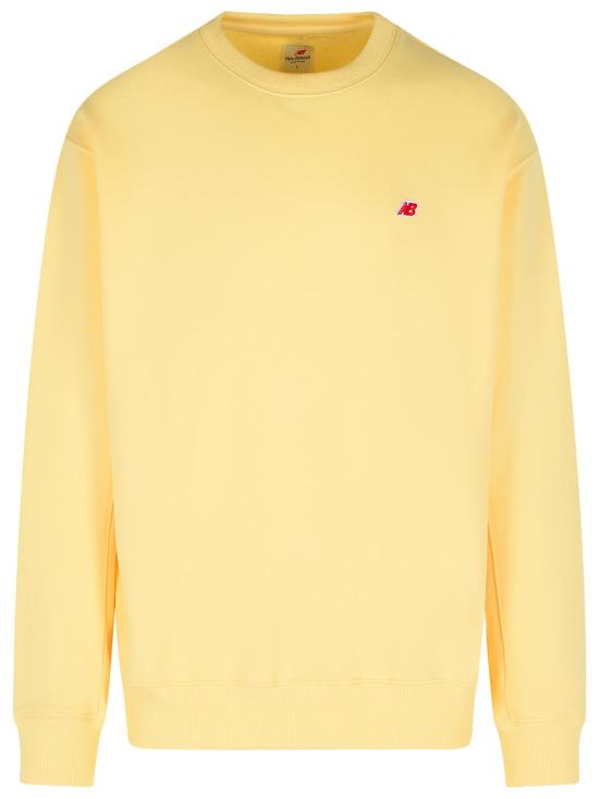 25FW 뉴발란스 긴팔 티셔츠 MT43541CAUCALCIUM Cream