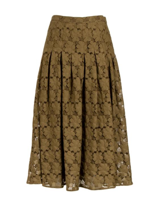 26SS 막스마라 스튜디오 롱 스커트 AIRONE001 Green