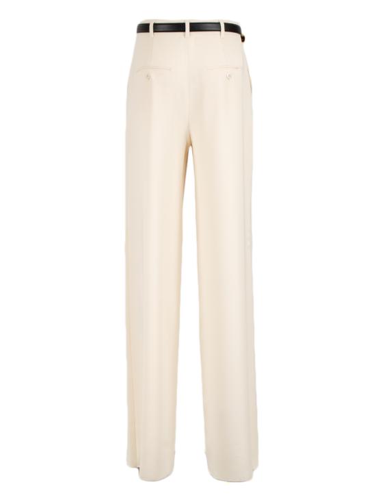 26SS 막스마라 스튜디오 스트레이트 팬츠 AMICO060 White - MAX MARA STUDIO