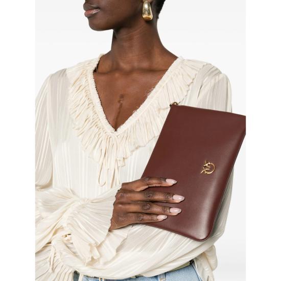 26SS 핑코 클러치/파우치 100455 A0F1 R49Q RED - PINKO