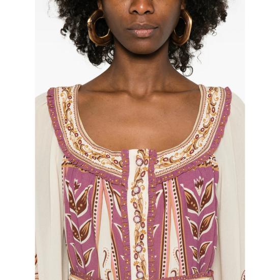 26SS 팜 리오 미디 원피스 344228 26029 NEUTRALS PURPLE - FARM RIO