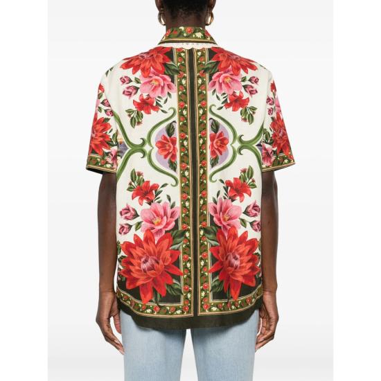 26SS 팜 리오 셔츠 344169 26106 WHITE RED - FARM RIO