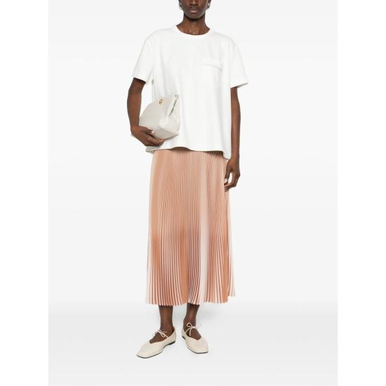 26SS 파비아나 필리피 반팔 티셔츠 JED266F155 L772 0142 WHITE - FABIANA FILIPPI