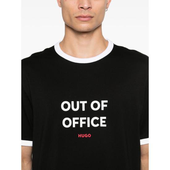 26SS 휴고보스 반팔 티셔츠 50556545 001 BLACK - HUGO BOSS