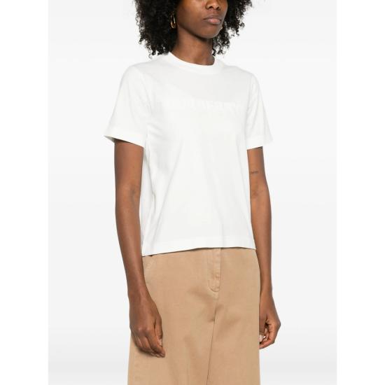 26SS 버버리 반팔 티셔츠 8118966 FRANKIE RE B7078 WHITE - BURBERRY