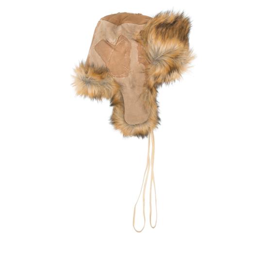 25FW 후 디싸이즈 워 이어플랩 캡 KHAKI TRAPPER TAN BROWN - WHO DECIDES WAR