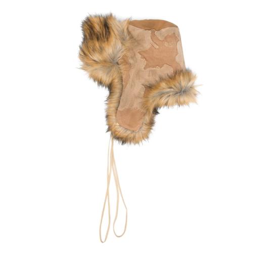 25FW 후 디싸이즈 워 이어플랩 캡 KHAKI TRAPPER TAN BROWN