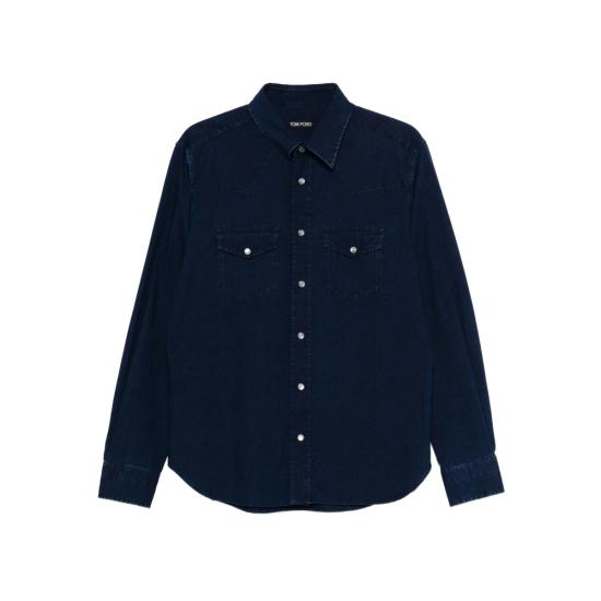 26SS 톰포드 긴팔 셔츠 FMC289 HDS001 UCC BLUE