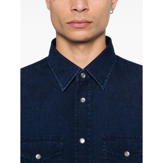 26SS 톰포드 긴팔 셔츠 FMC289 HDS001 UCC BLUE - TOMFORD