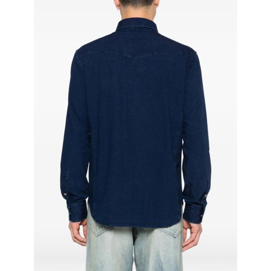 26SS 톰포드 긴팔 셔츠 FMC289 HDS001 UCC BLUE - TOMFORD