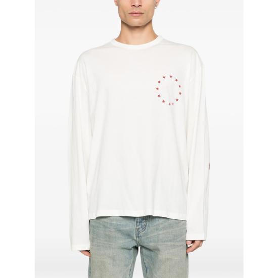 25FW 콜 북스톤 긴팔 티셔츠 MLST330 101 WHITE - COLE BUXTON