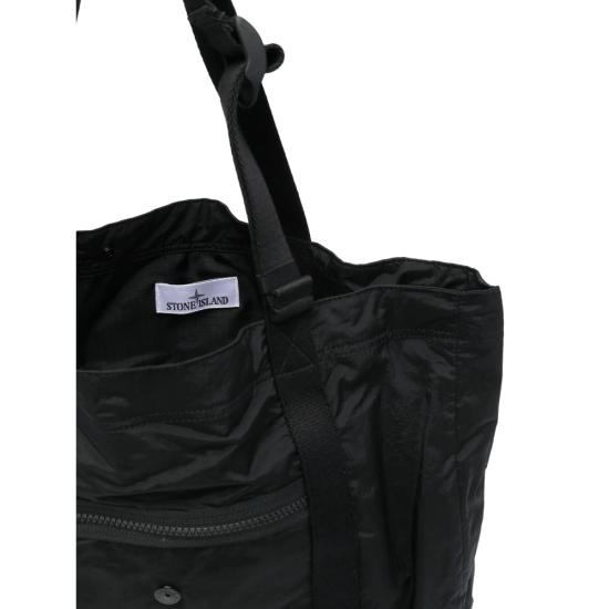 26SS 스톤 아일랜드 토트백 159200012 S0251 V0029 BLACK - STONE ISLAND