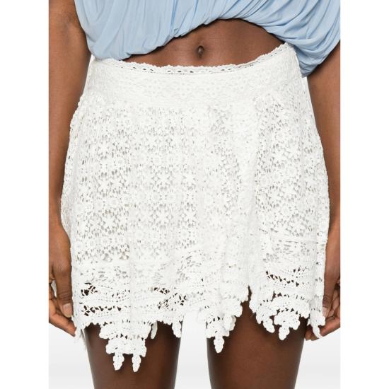 26SS 이자벨마랑 스커트 D1J02I JU0453FA 20WH WHITE - ISABEL MARANT