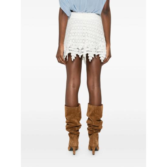 26SS 이자벨마랑 스커트 D1J02I JU0453FA 20WH WHITE - ISABEL MARANT