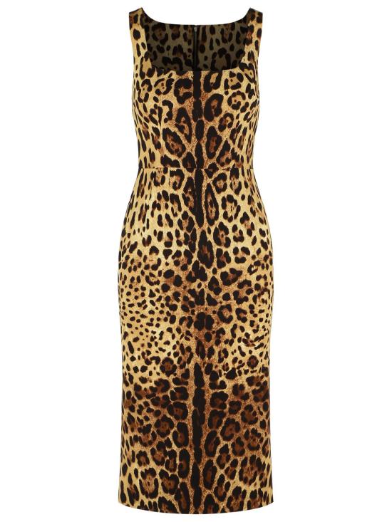 26SS 돌체앤가바나 미디 원피스 F6F4ZT GDCLXHY13M Brown