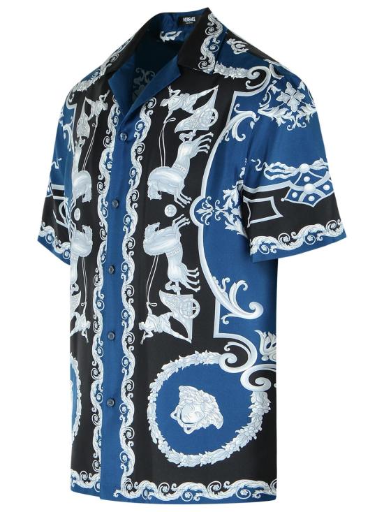 26SS 베르사체 긴팔 셔츠 1022740 1A160965BE50 Blue - VERSACE