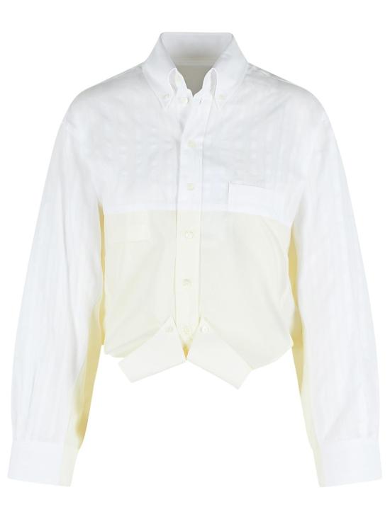 26SS MM6 메종마르지엘라 셔츠 S52DT0058 MTN128961 White