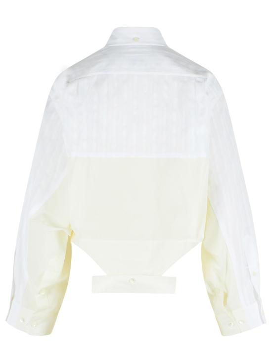 26SS MM6 메종마르지엘라 셔츠 S52DT0058 MTN128961 White - MM6 MAISON MARGIELA