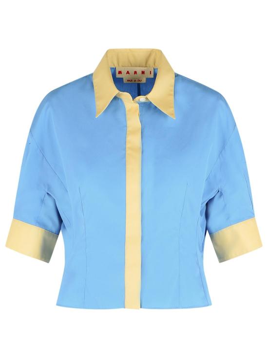 26SS 마르니 셔츠 CAMA0674QS UTC22300B31 Light Blue