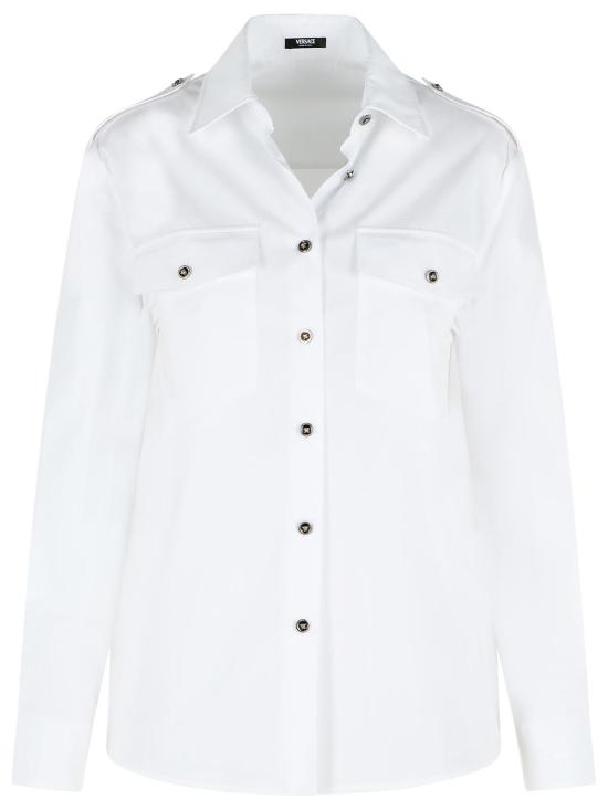 26SS 베르사체 셔츠 1023767 1A147481W000 White