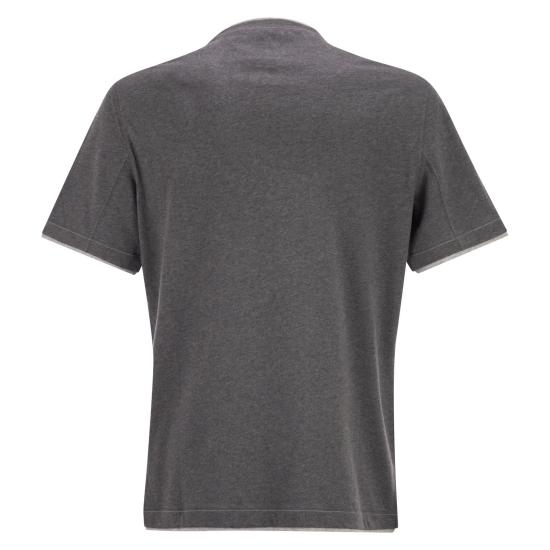 26SS 브루넬로 쿠치넬리 반팔 티셔츠 M0B137451G GREY - BRUNELLO CUCINELLI