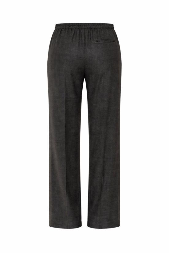 25FW 포르테포르테 스트레이트 팬츠 14324 ANTRACITE MY PANTS - Pantaloni - FORTE_FORTE - FORTE FORTE