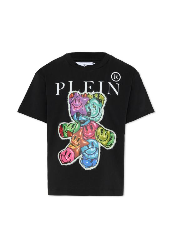 26SS [키즈] 필립 플레인 티셔츠 S6PHJGTH160 110 BLACK