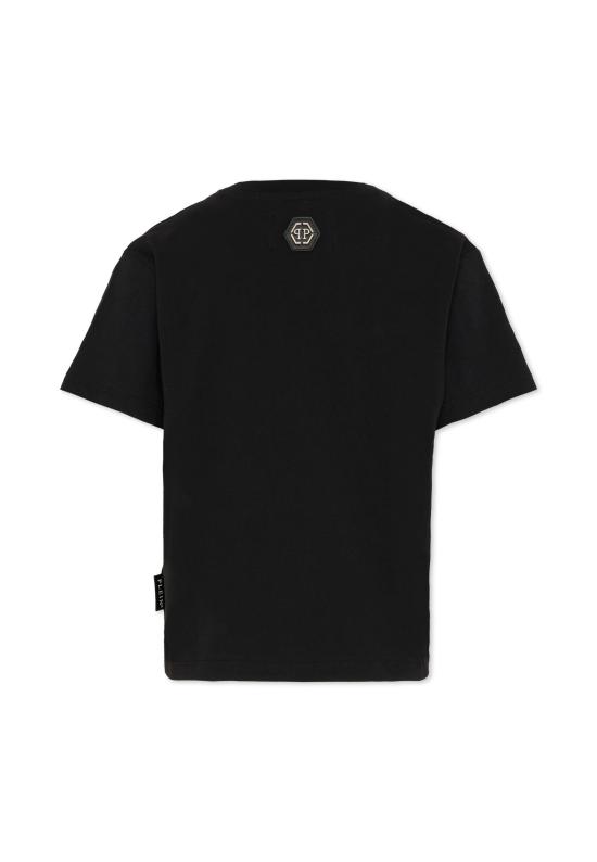 26SS [키즈] 필립 플레인 티셔츠 S6PHJGTH160 110 BLACK - PHILIPP PLEIN