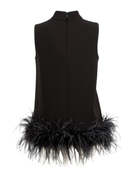 26SS 막스마라 스튜디오 민소매 티셔츠 MSE VELLO001 Black - MAX MARA STUDIO