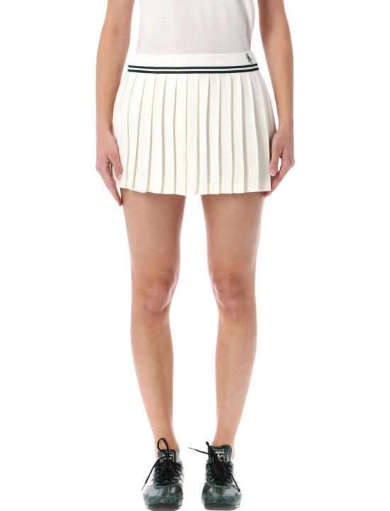 25FW 스포티앤리치 미디 스커트 SK01261302WH61 3994 ECRU FOREST